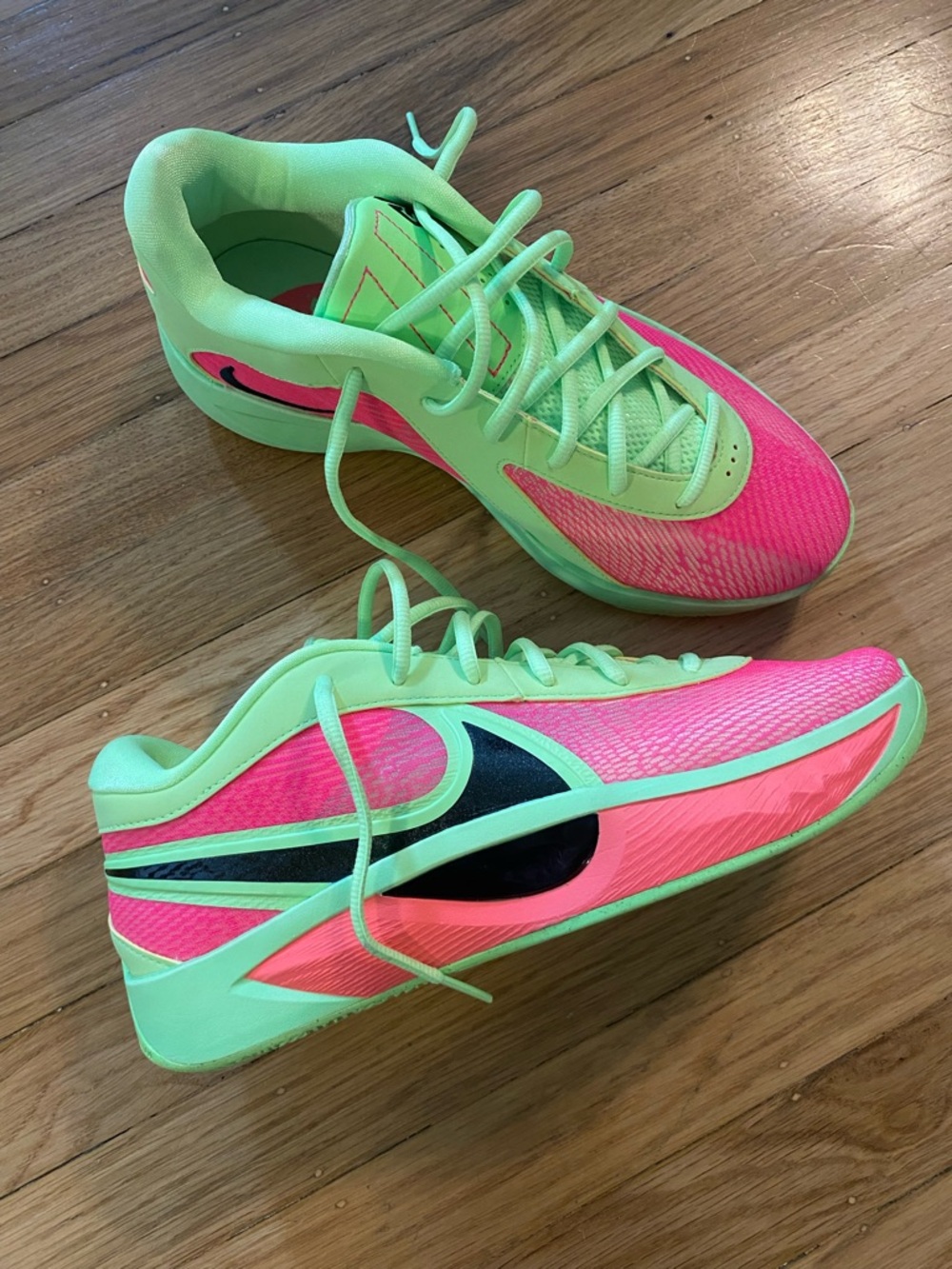 NEW Nike Giannis Freak 6 'Watermelon' Pink Green Sneakers